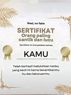 SERTIFIKAT ORG LUCU
