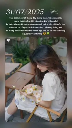 Tạm biệt tháng 7