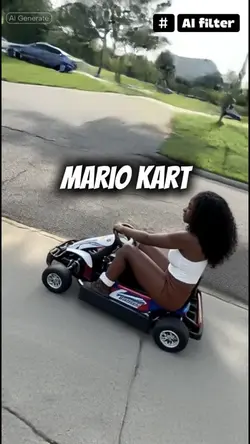 Mario kart filter
