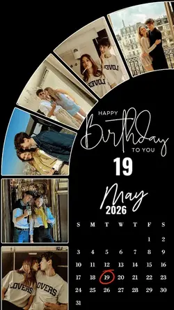 Birthday 19 may 2026