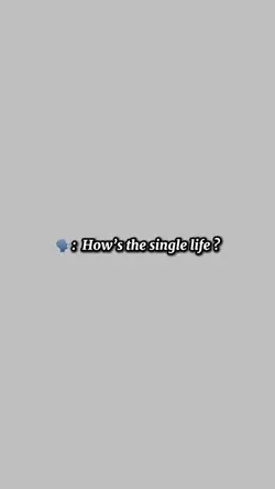 Single life✨Amazing
