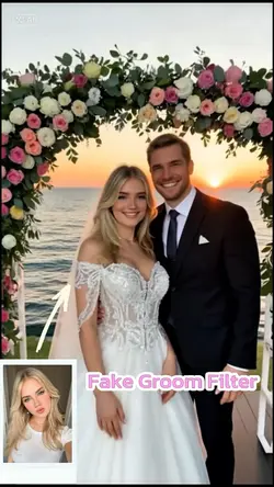 fake groom filter