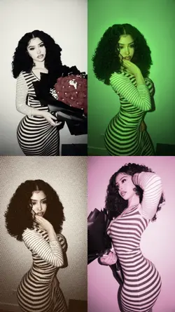 4 pics selfie