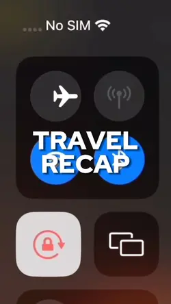 Travel recap