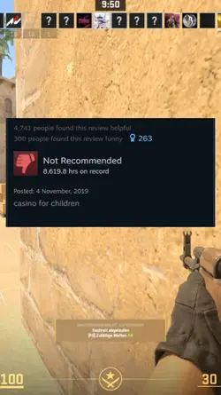 Steam reviews