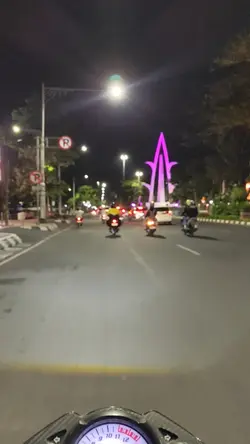 malam hari motoran