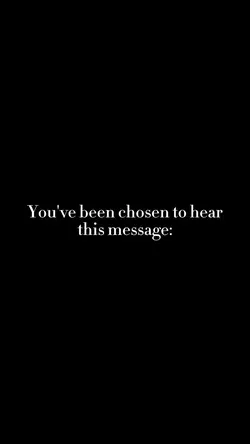 chosen to hear this