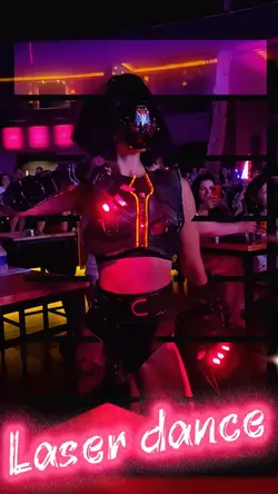 Laser dance