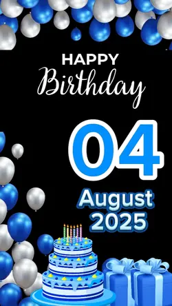 birthday 04 August 