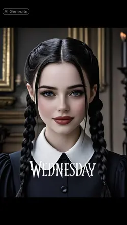 Wednesday Addams Me