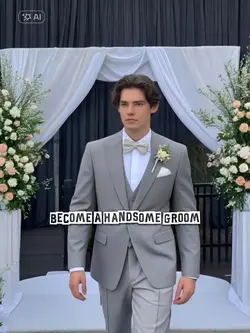  a handsome groom