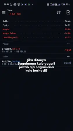 Kata kata Trader
