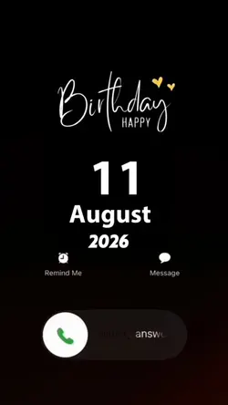 Hbd 11 August 2026