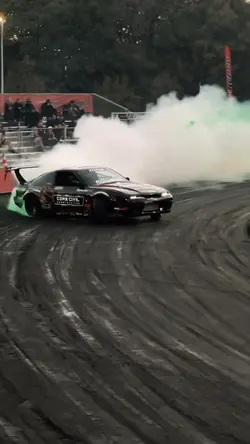 Car drift slowmo