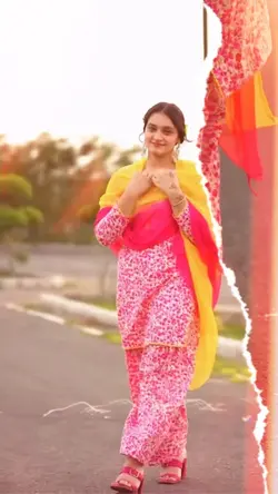 Pink Suit Punjabi🔥