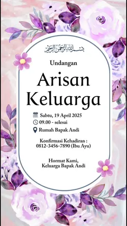 arisan keluarga 