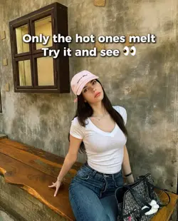 Only the hot melts