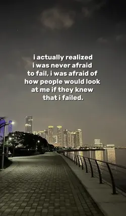 afraid to fail