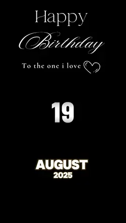19 AUGUST BIRTHDAY 