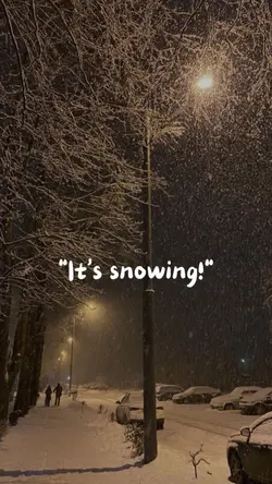 Snow!