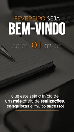 Bem-vindo Fevereiro 