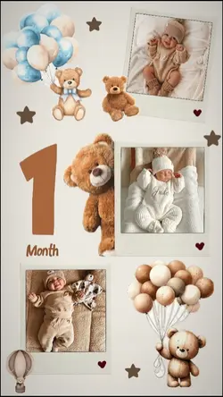Baby, 1 month