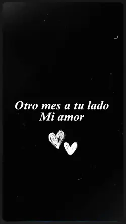 Un mes más ❤️