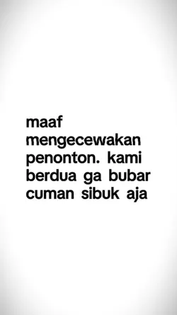 km berdua ga bubar