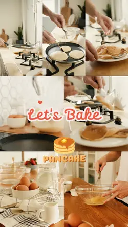 Let’s bake pancake