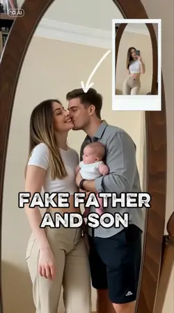 fake father and son🌷