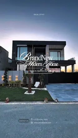 Modern Home For Sale