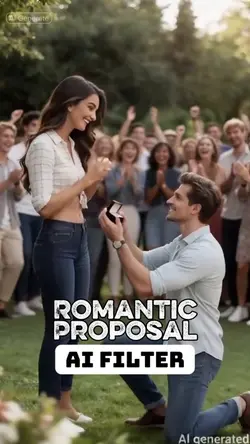Romantic proposal