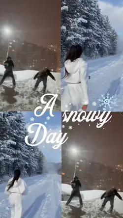 A snowy day ☃️❄️
