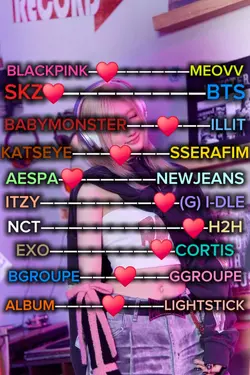 My tastes in K-pop