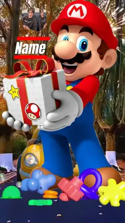 Birthday with Mario