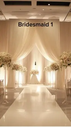 Wedding line up
