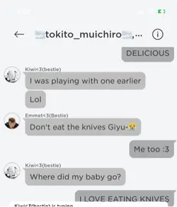 Our group chat is