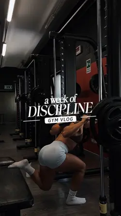 discipline gym vlog