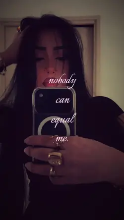 nobody can equal me