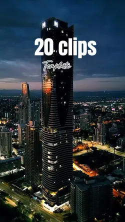 20 clips template