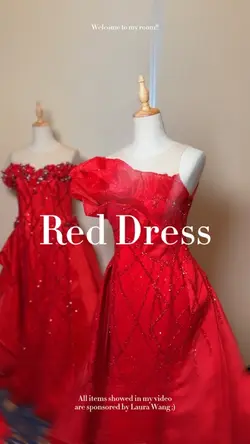 Red dress