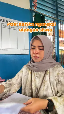 Pov: Koreksi ulangan