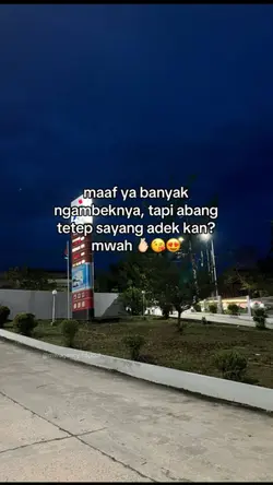 maaf banyak ngambek