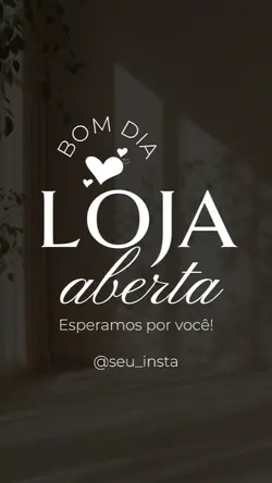 Loja aberta 