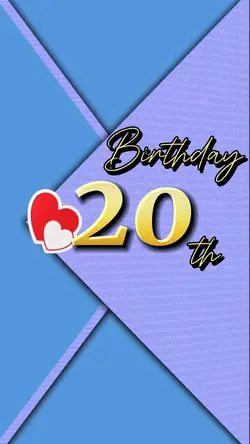 Happy I Birthday20th