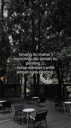 TENANG ITU MAHAL