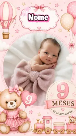 Mêsversário 9 meses