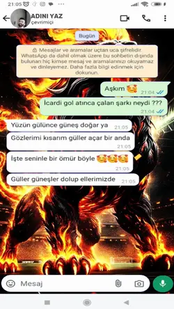 Aşkın olayım WHATSAP