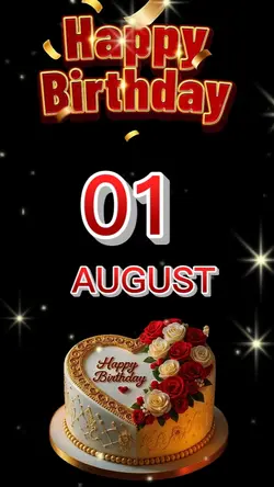 BIRTHDAY 01 AUGUST