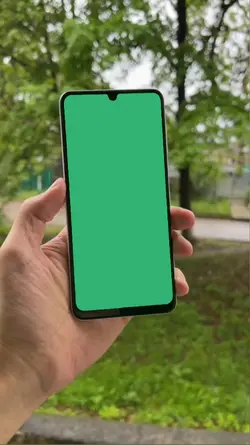 phone green screen